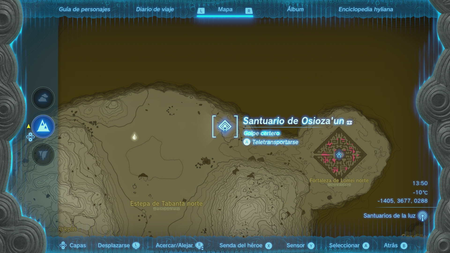 Zelda Totk Osioza Un Ubicacion