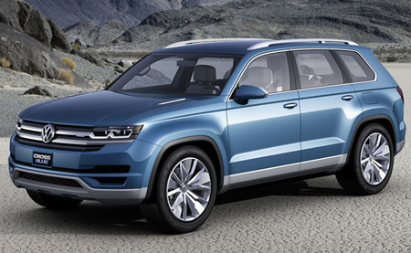 Volkswagen CrossBlue Concept, el SUV híbrido enchufable destinado al mercado norteamericano