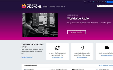 Mozilla crea un sistema de 'primera' y 'segunda división para las extensiones de Firefox