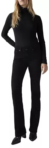 Levi's Classic Bootcut, Vaqueros Mujer, Negro (Soft Black), 30W / 32L