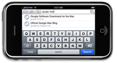 Google añade la búsqueda por voz en su aplicación para el iPhone