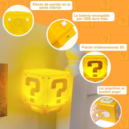 Lámpara Super Mario Bros