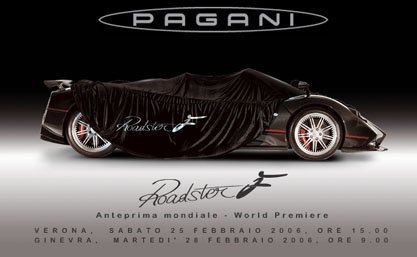 Pagani Zonda Roadster F