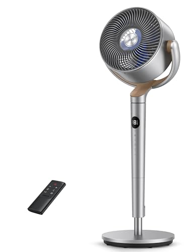 Dreo Ventilador de Pie Silencioso con Control Remoto 