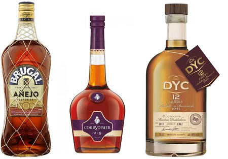 3 ofertas flash en Amazon en botellas de ron, whisky y cognac sólo hasta medianoche