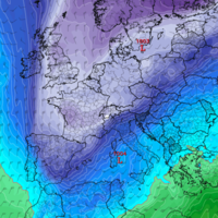 Una profundísima vaguada polar se está descolgando hacia el norte de África y España está justo en medio 