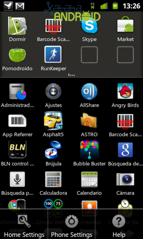 Slide Screen Home para Android