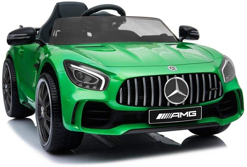 ATAA Mercedes GTR Mini 12v - Rojo - Coche eléctrico Infantil, para niños y niñas con batería 12v y Mando para Padres