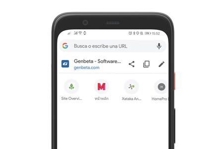 Google Chrome en Android prepara enlaces a las webs que más visitas en la barra de direcciones