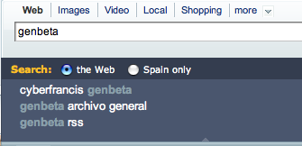 Novedades en el buscador de Yahoo