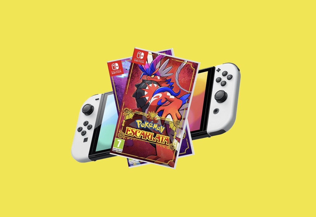 Consigue Pokémon Escarlata o Púrpura por 10 euros junto a Nintendo Switch OLED con este estupendo pack, justo a tiempo para Reyes Magos Consigue Pokémon Escarlata o Púrpura por 10 euros junto a Nintendo Switch OLED con este estupendo pack, justo a tiempo para Reyes Magos
