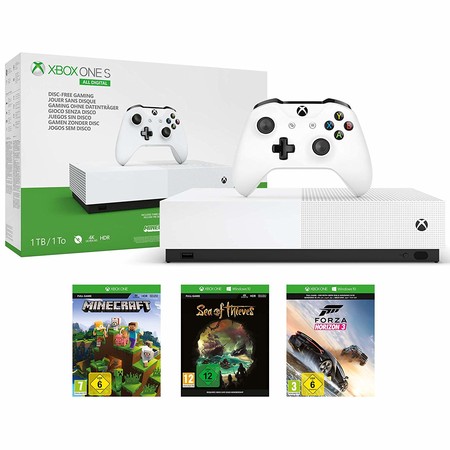Prime Day 2019: la consola Microsoft Xbox One S All Digital está rebajada a 169,90 euros