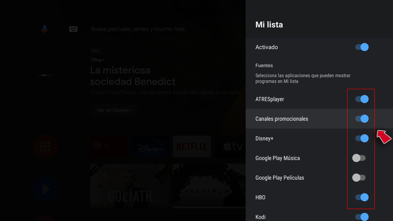 Cómo configurar la pantalla de inicio de tu televisor con Android TV ...