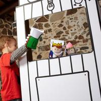 Teatro y títeres de cartón para decorar y jugar 