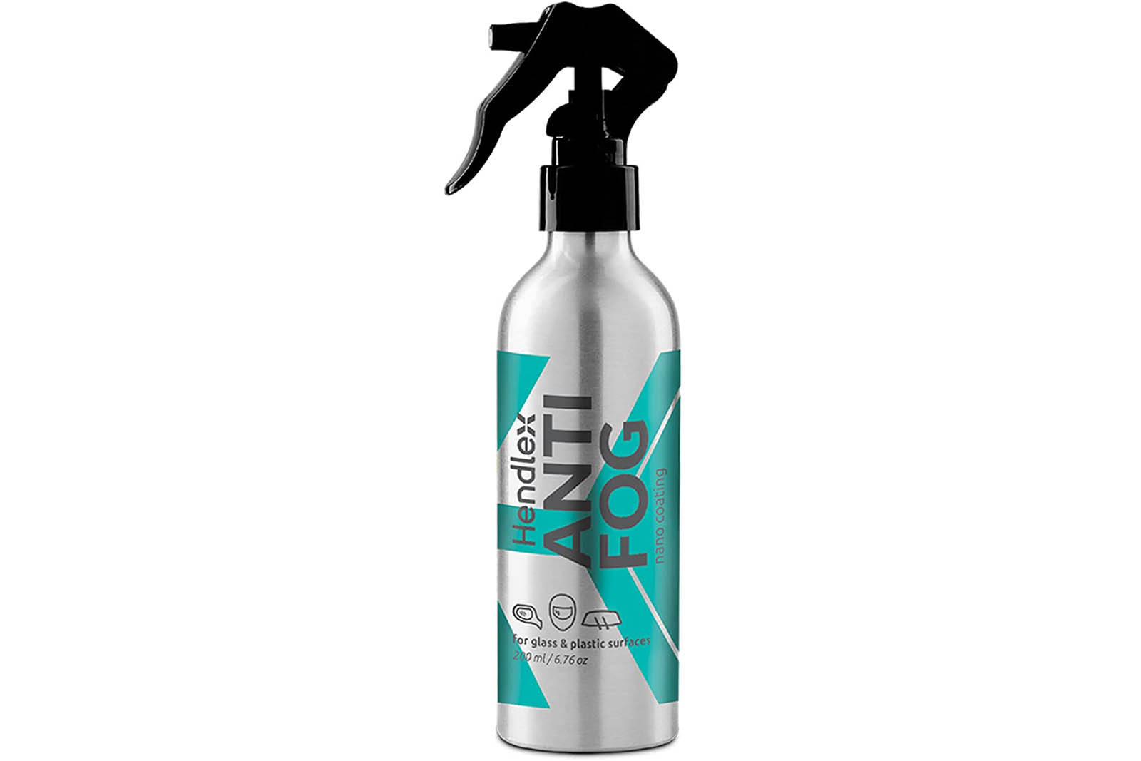 Hendlex Spray Nano Antivaho y Anti condensación para Todo Tipo de Materiales como Cristales, plastico, Espejos de baño, etc. 200ml