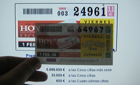El Estado asume las pérdidas de la ONCE del 2008 con 64,5 millones de euros