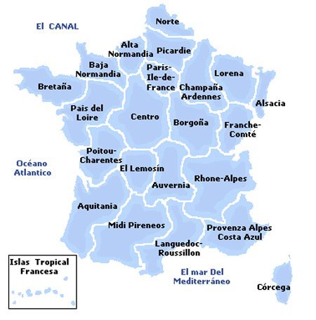 Regiones de Francia