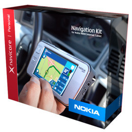 Kit de navegación GPS y Orb MyCasting para el Nokia N800
