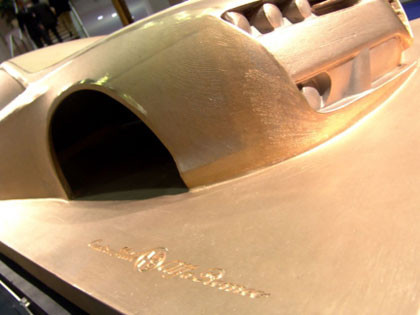 El Alfa Brera quedó preso en carbonita