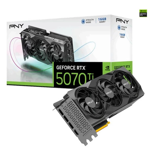 Tarjeta Gráfica PNY GeForce RTX 5070 Ti 16GB GDDR7
