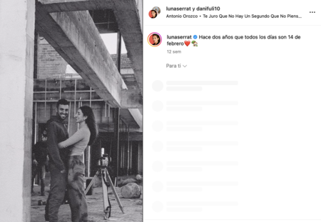 Luna Serrat y Dani Ceballos