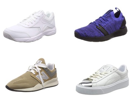 Chollos en tallas sueltas de zapatillas Puma, New Balance o Reebok a la venta en Amazon
