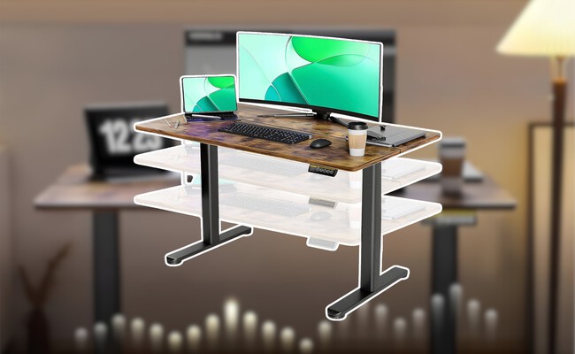 Escritorio Electrico Ajuste Altura Raganet Amazon Oferta Descuento Promocion