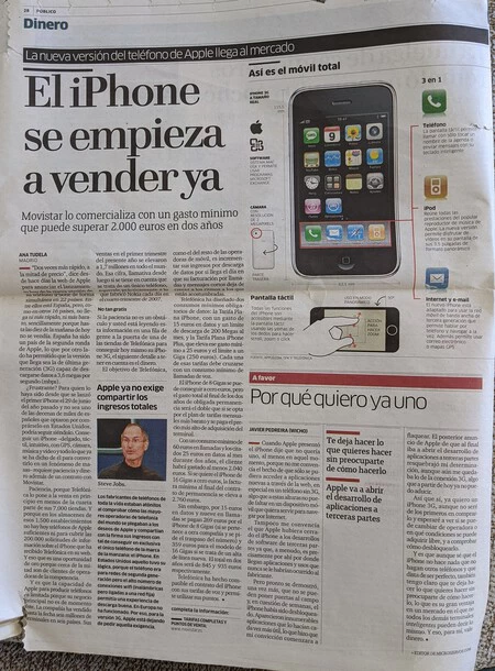 Noticia iPhone original