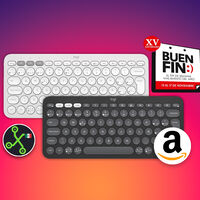 Teclado inalámbrico Logitech en oferta: lo puedes conectar hasta a tres computadoras, tablets o celulares al mismo tiempo