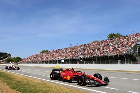 Carlos Sainz Barcelona F1 2022