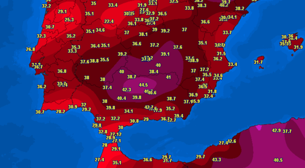 Esta noche en Almería no se ha bajado de 33,8 °C en toda la madrugada. No pasaba desde hace 20 años
