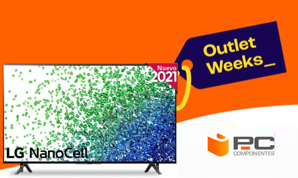 Cuatro gangas en televisores inteligentes por el Outlet Weeks de PcComponentes: como esta Smart TV LG 4K de 65” con panel Nanocell y tres más