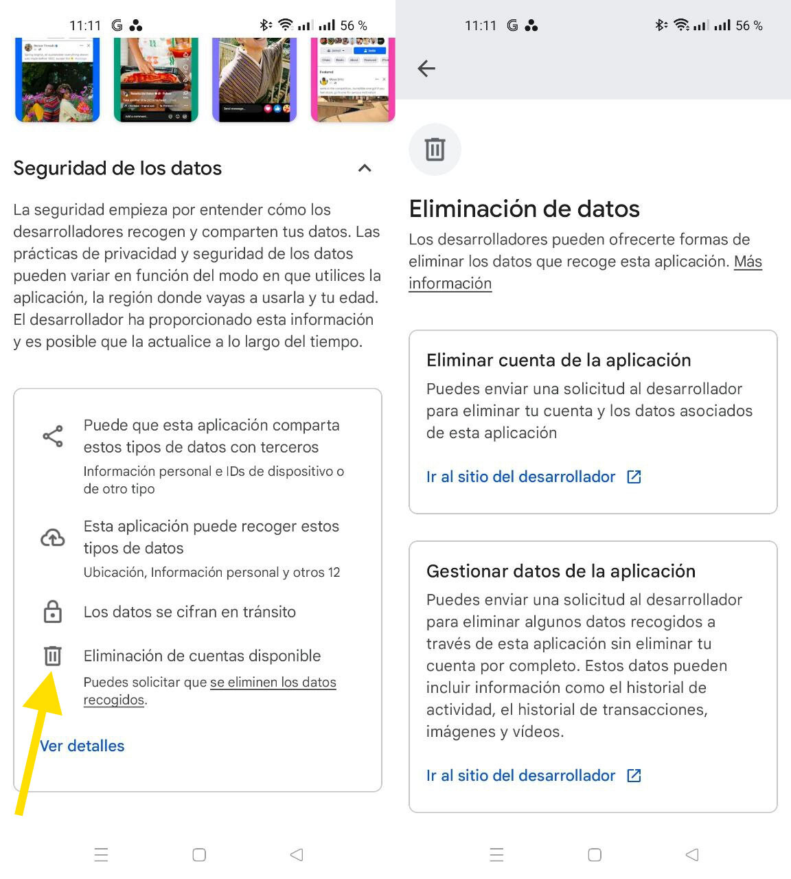 Este nuevo icono de Google Play te ayuda a borrar tus cuentas de ...