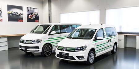Volkswagen e-Caddy y e-Transporter, Abt tunea dos modelos de carga cien por ciento ecológicos