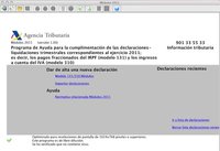 Programa Módulos 2011: disponible en la web de la AEAT 