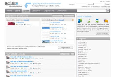 Twidox, biblioteca colectiva de documentos, ya en beta pública