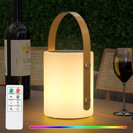 lámpara LED solar