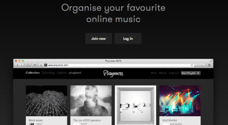 Playmoss, cataloga las canciones de YouTube, Vimeo y Soundcloud en una colección personal