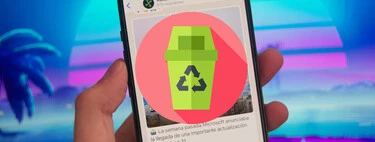 Buscaba la papelera de WhatsApp y encontré esta opción llena de archivos basura. Tras vaciarla, he liberado mucho espacio en mi móvil