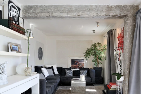 Antes y después: un apartamento muy masculino en Madrid