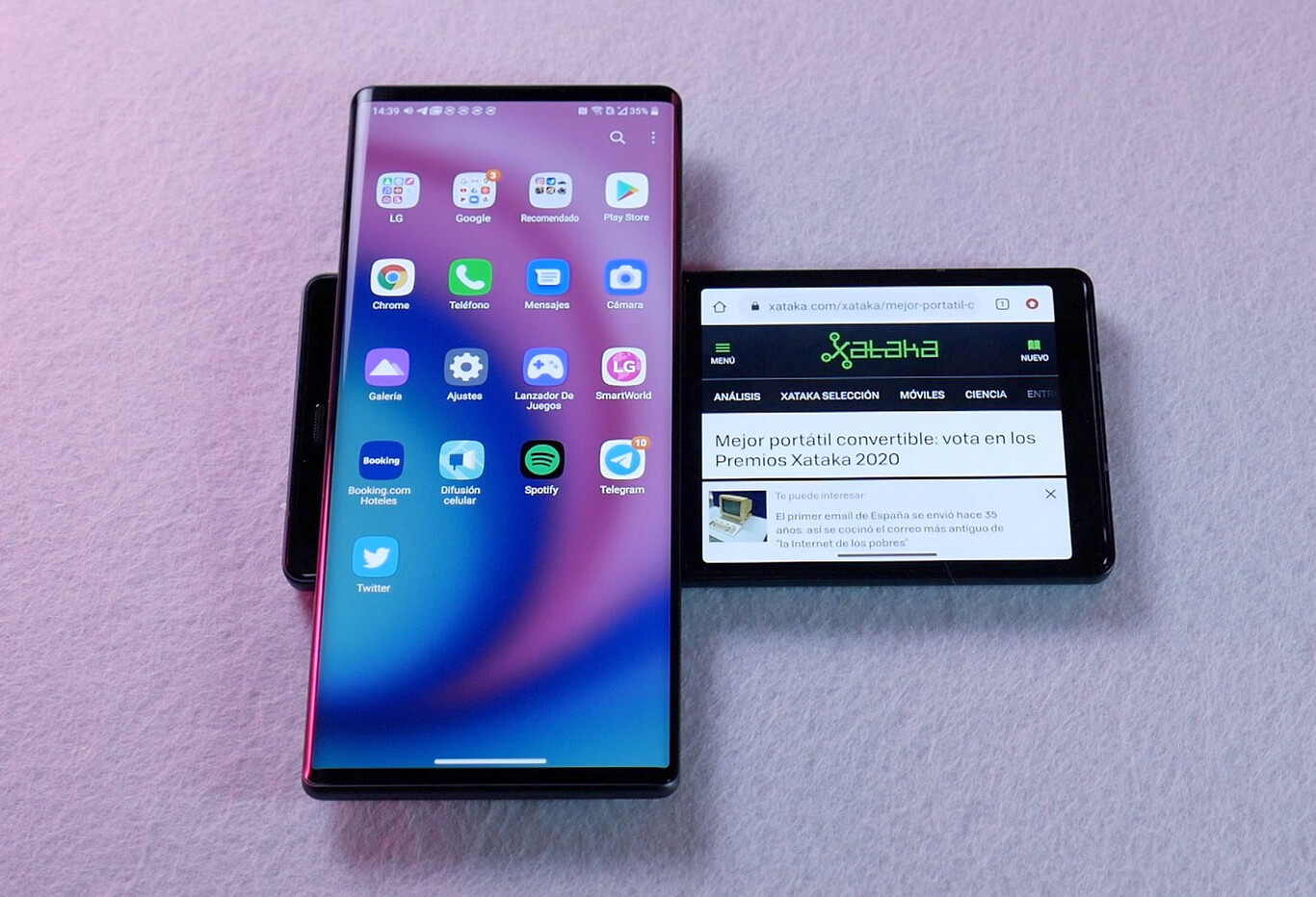 Protezione Schermo LG Wing 5G Protezione Schermo E Custodia Per LG Wing 5G - In TPU Nero, Antigraffio Accessorio Telefono