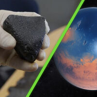 Un coleccionista compró la roca de un meteorito en 2011, la sorpresa es que fue una prueba directa del agua termal de Marte