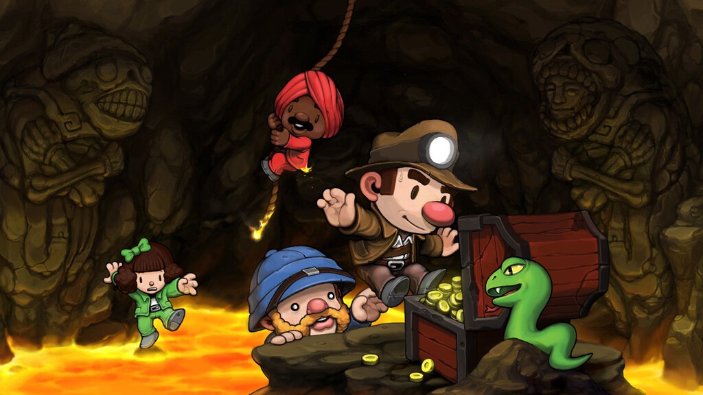 Esa tumba en Spelunky no está ahí por casualidad y esconde un tributo ingenioso a un protagonista que nunca olvida su arma favorita Esa tumba en Spelunky no está ahí por casualidad y esconde un tributo ingenioso a un protagonista que nunca olvida su arma favorita