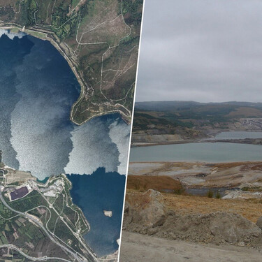 En 2008, España llenó una mina de carbón de 300 metros de profundidad con agua. Cuatro años después se convirtió en el lago artificial más grande del país 