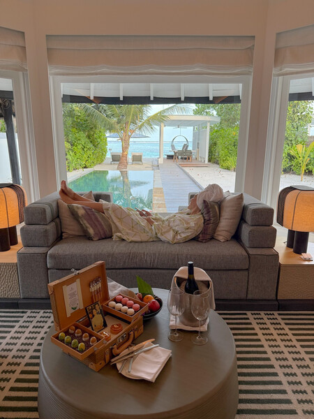 Tamara Falco Con Su Madre En Maldivas 1