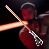 El sable de luz de tamaño real de Star Wars replica el arma de Baylan Skoll y ahora cuesta mucho menos