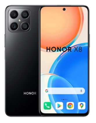 Smartphone Honor X8 6+128 GB negro/azul/plateado
