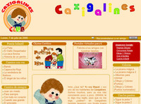 Caxigalines, un mundo infantil en la web