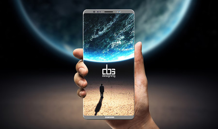 Samsung volverá a colocar el lector de huellas a un lado de la cámara en el Galaxy Note 8 según este render