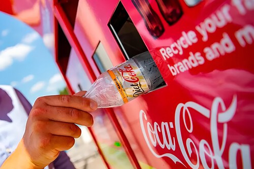 Maquina Reciclaje Coca Cola 1